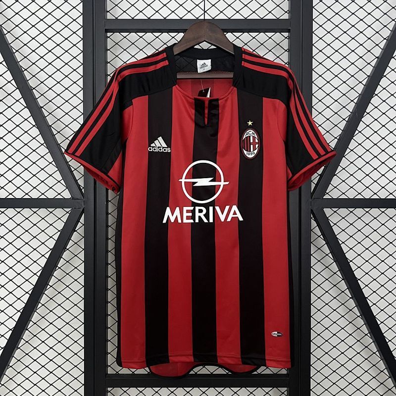 Maillot AC Milan Domicile Rétro 2003/04