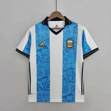 Maillot Argentine commemorative whiteblue 2022