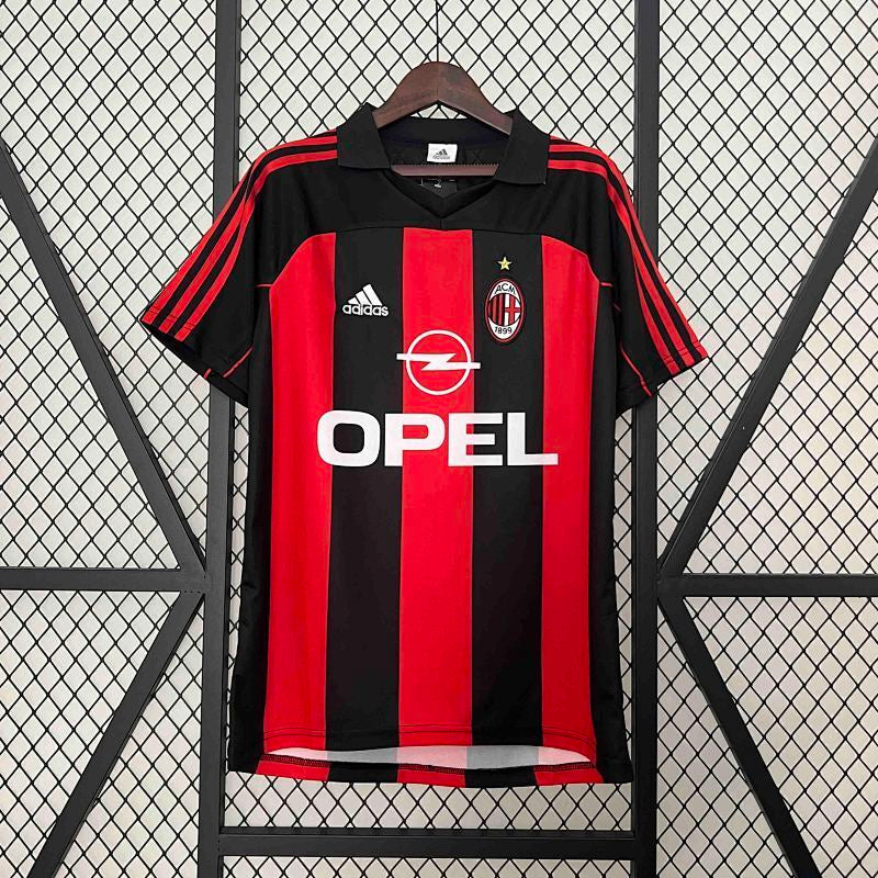 Maillot AC Milan Domicile Rétro 2001/02