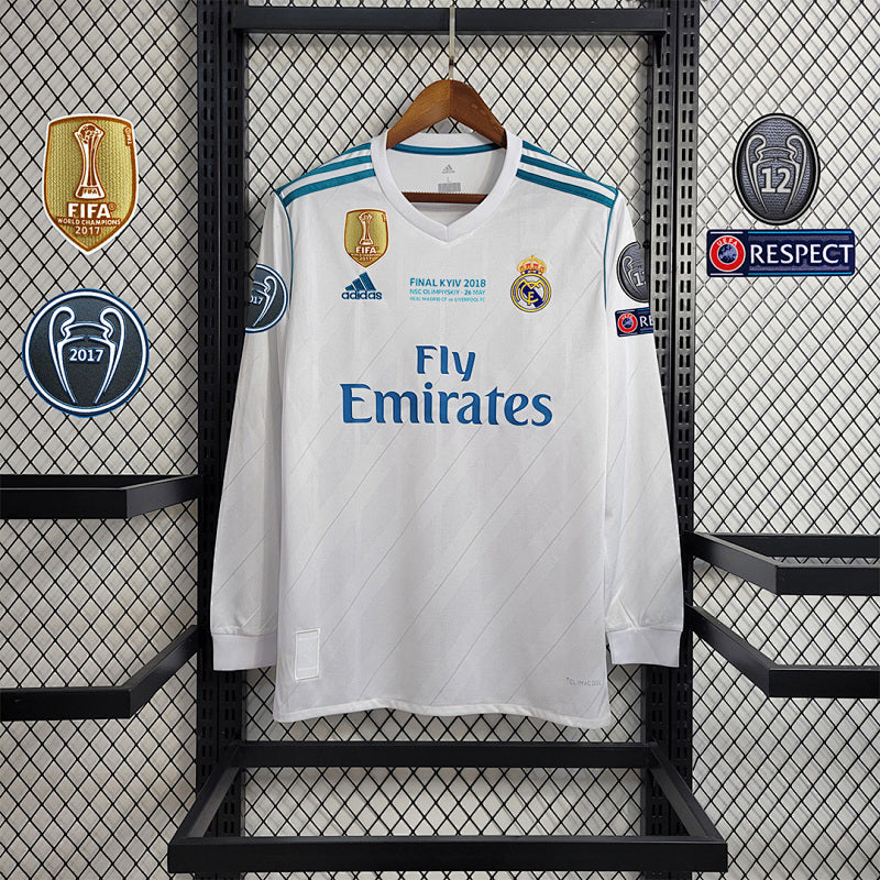 Maillot Real Madrid Domicile Rétro 17/18