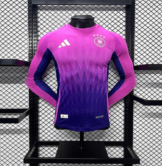 Maillot Allemagne Supllier Extérieur Manches Longues 2024