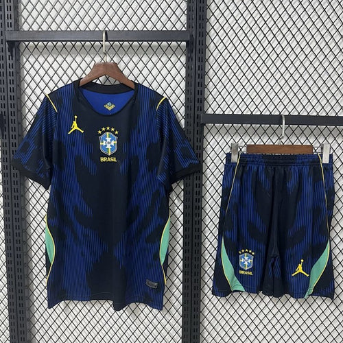 Conjunto Brasil Niño Adult Visitante 2026
