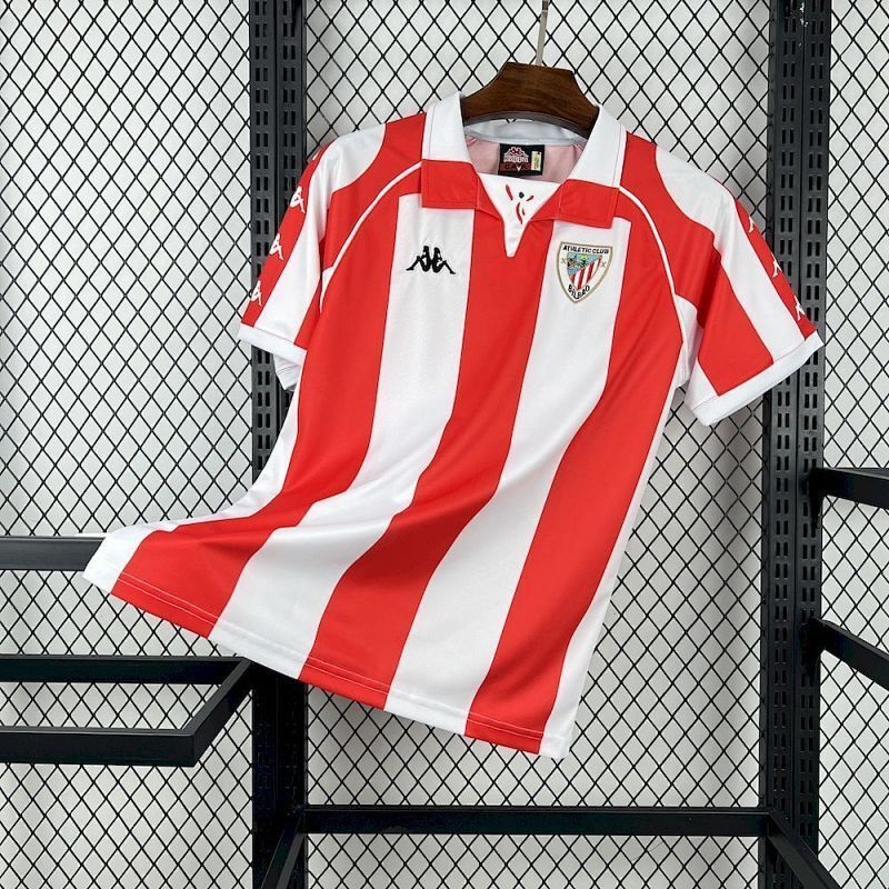 Maillot Athletic Bilbao Domicile Rétro 98/99