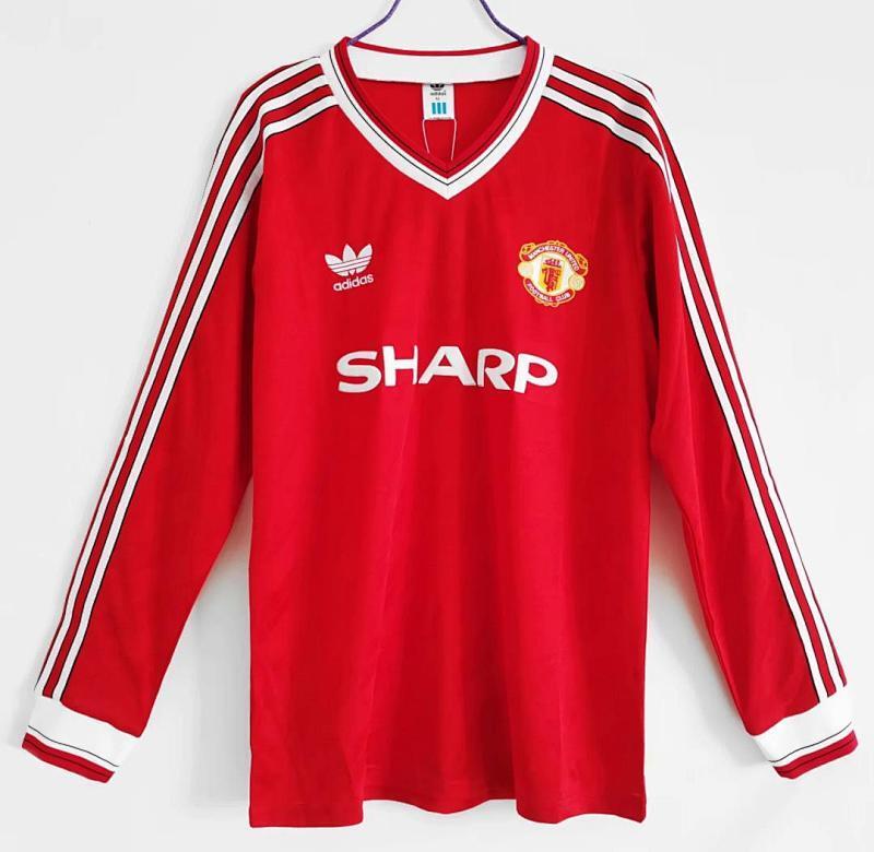 Maillot Manchester United Domicile Rétro 1986/88
