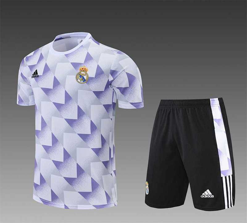 Ensemble Real Madrid Bleu Blanc Prématch 22/23