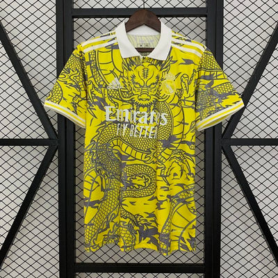 Maillot Real Madrid Jaune Dragon Jaune Édition spéciale 25/26 (2)