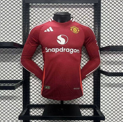 Maillot Manchester United Domicile Manches Longues 24/25