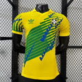 Maillot Brazil Yellow%Green Édition spéciale Player Version 25/26