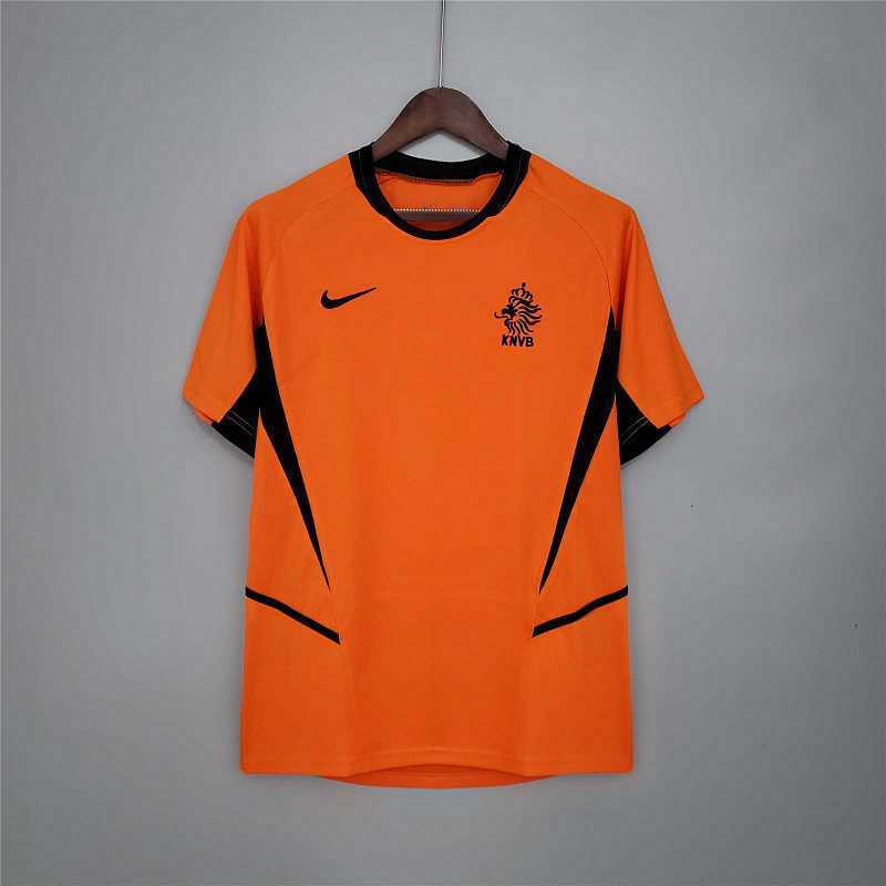 Maillot Netherlands orange Domicile Rétro 2002