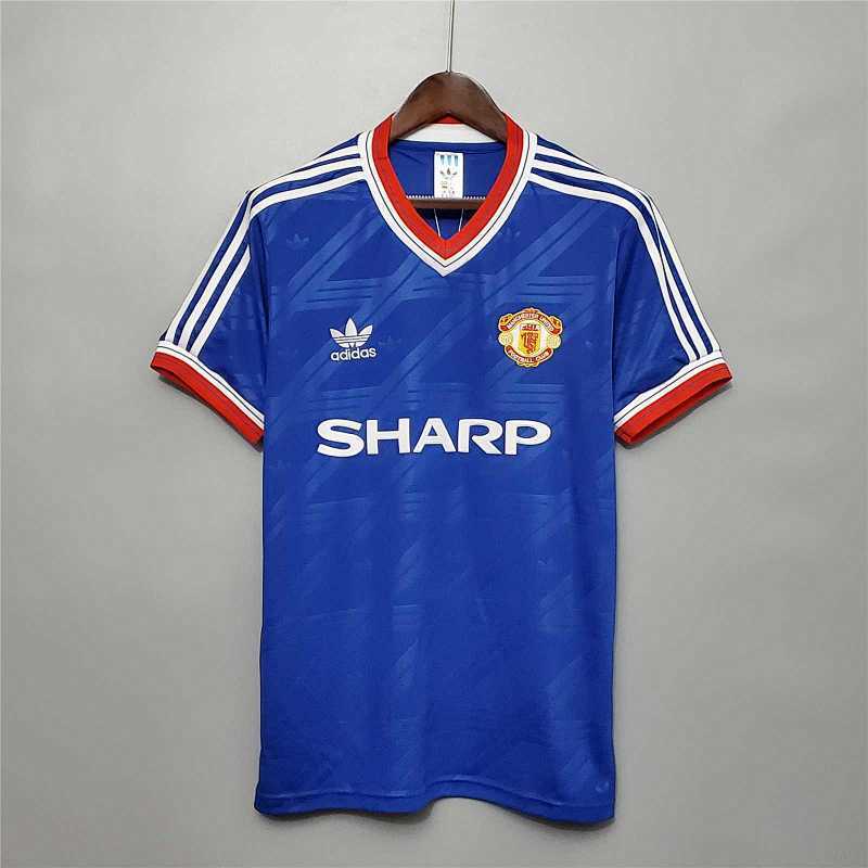 Camiseta Manchester United Visitante Retro 1986/88