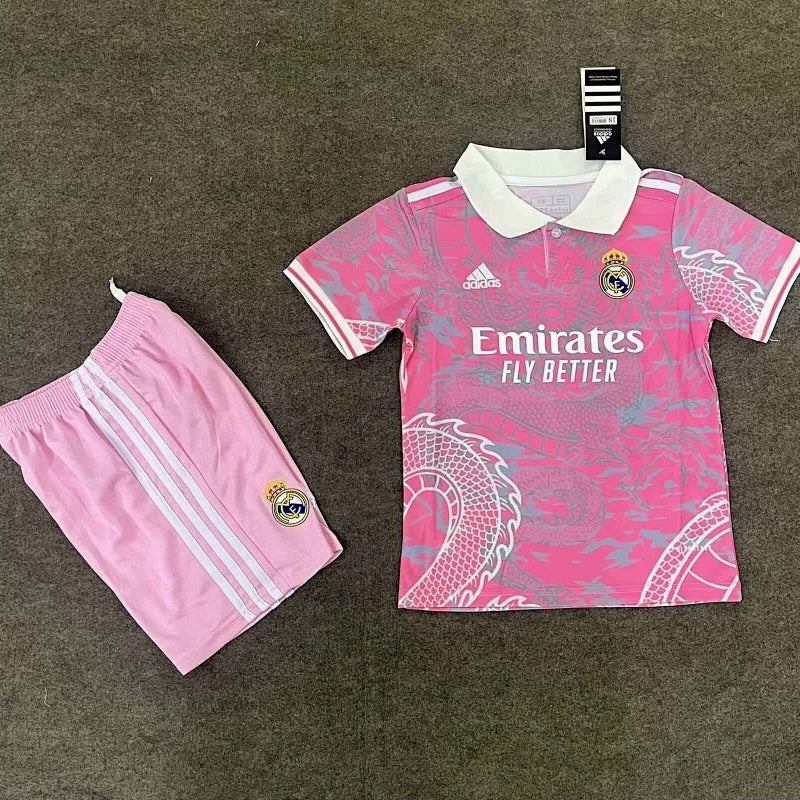 Maillot Real Madrid Rose Enfant 25/26