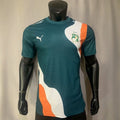 Maillot Ivory Coast Cyan Player Version 25/26