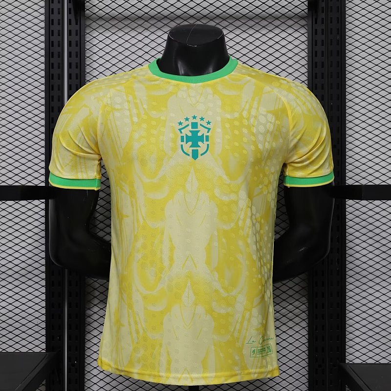 Maillot Brazil Comma Heritage Player Version 25/26