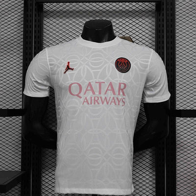 Maillot PSG Blanc Prématch 24/25
