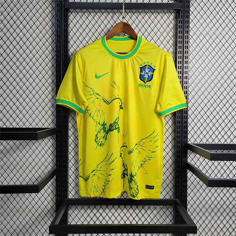 Maillot Brazil Yellow Pigeon Édition spéciale 25/26