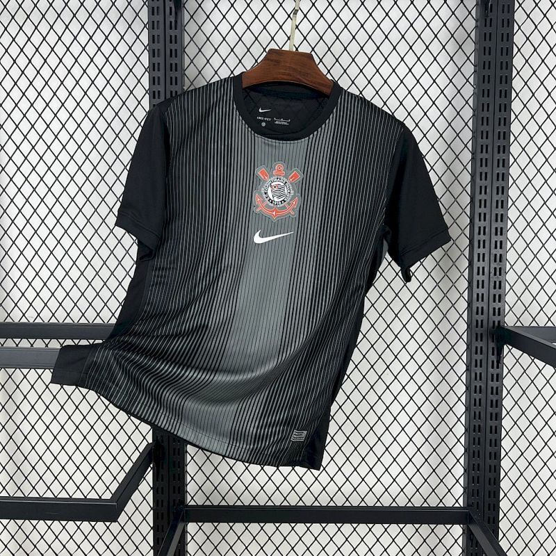 Maillot Corinthians Noir 25/26