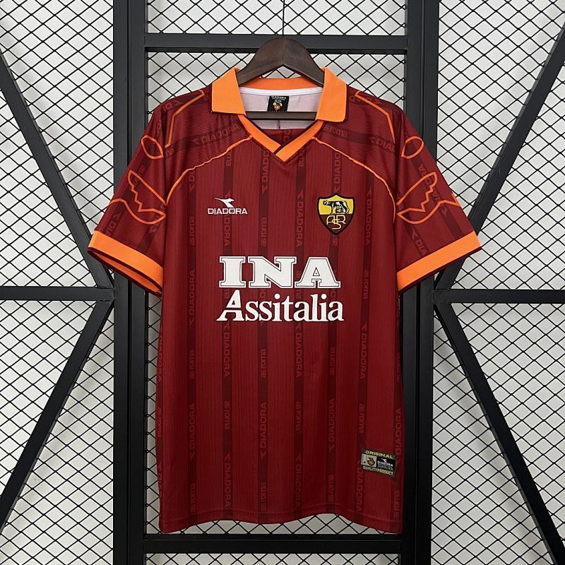 Maillot AS Roma Domicile Rétro 1999/00