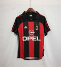 Maillot AC Milan Domicile Rétro 2001/02