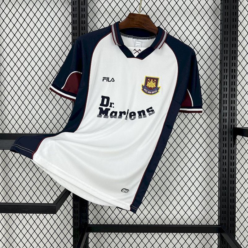 Maillot West Ham Extérieur Rétro 1999/01