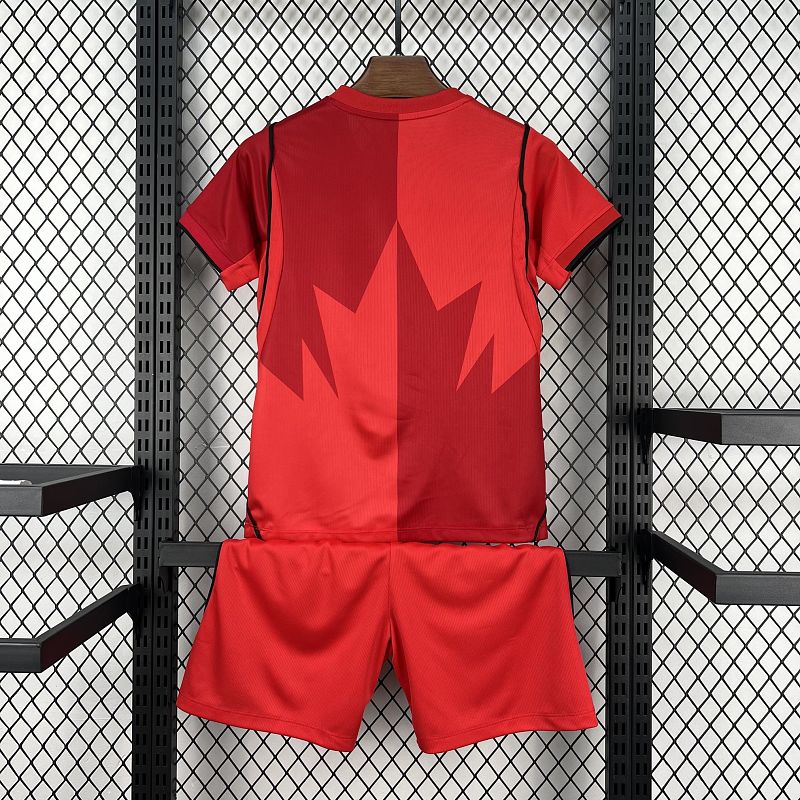 Maillot Canada Domicile Enfant Coupe du Monde 2026