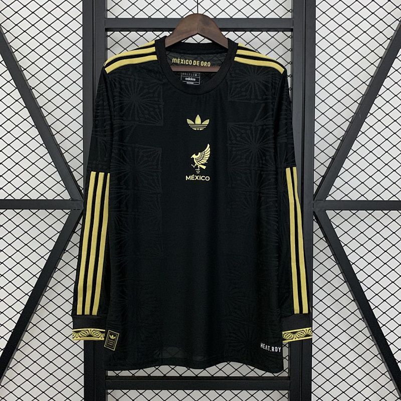 Maillot Mexico Gold T Manches Longues 25/26
