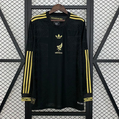 Maillot Mexique Gold T Manches Longues 2025