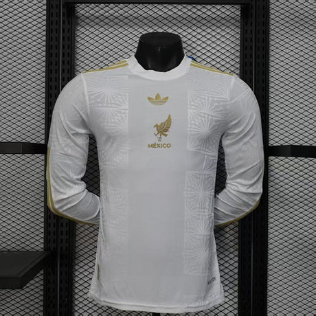 Maillot Mexique Gold Manches Longues 2025