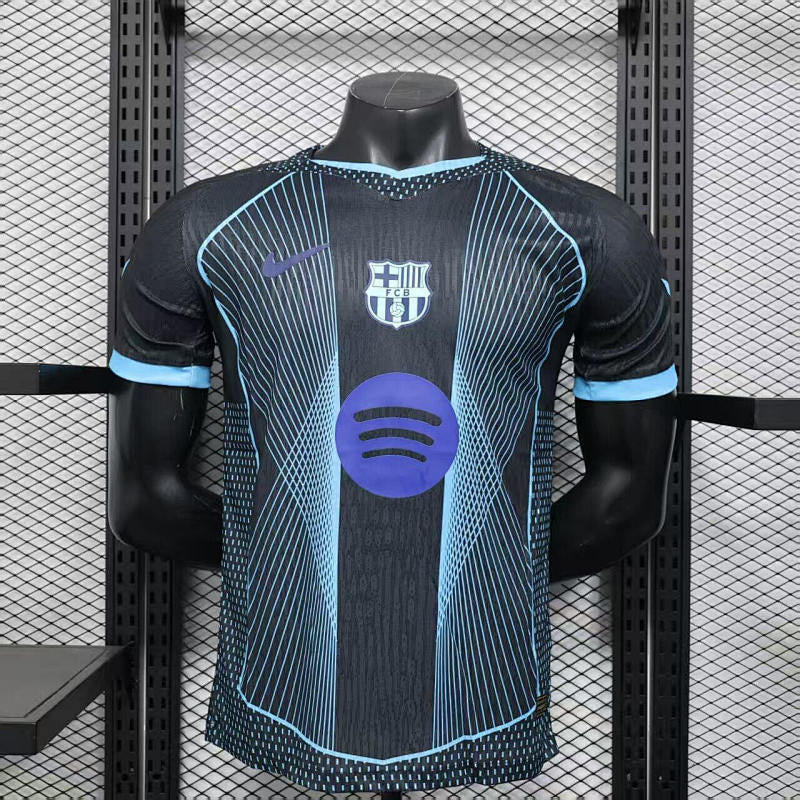 Maillot FC Barcelone Bleu Vert Player Version 25/26