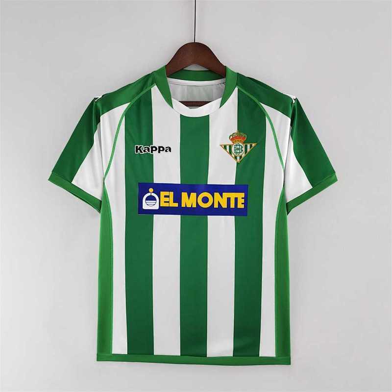 Maillot Real Betis Domicile Rétro 2001/02