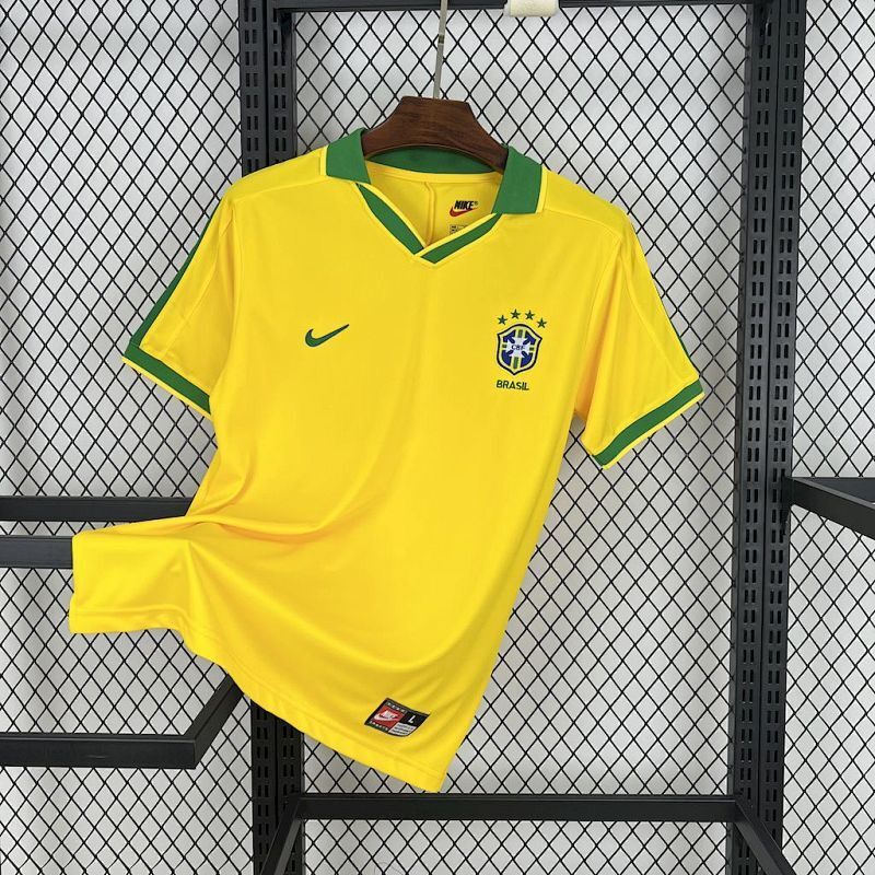 Maillot Brazil Vintage Domicile Rétro 25/26