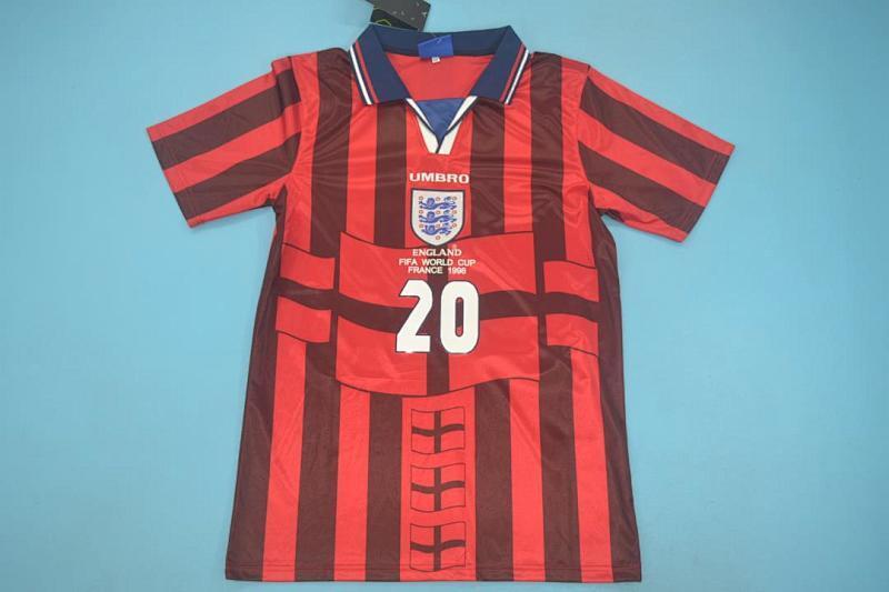 Maillot England Extérieur Rétro 1998