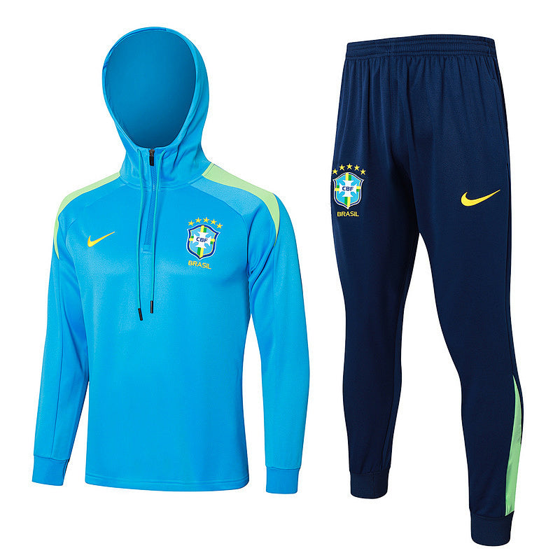 Maillot Brazil Hoodie Manches Longues 25/26