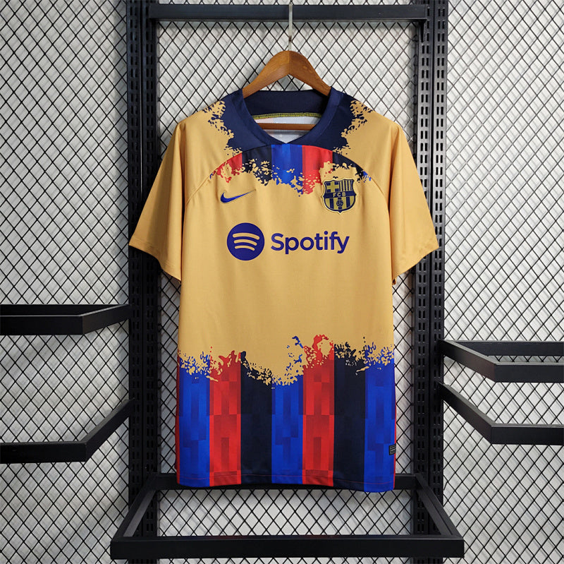 Ensemble FC Barcelone Jaune Prématch 23/24