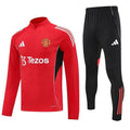 Survêtement Manchester United Rouge 25/26 (5)