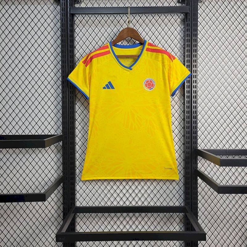 Maillot Colombie Domicile Femme Coupe du Monde 2026