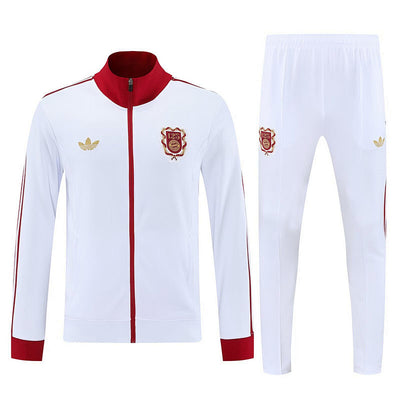 Bayern Munich White Tracksuit 25/26