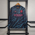 Maillot Manchester City Extérieur Manches Longues 23/24