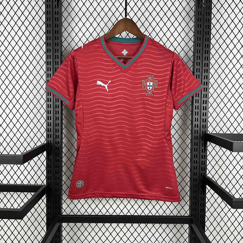 Maillot Portugal Domicile Femme Coupe du Monde 2026