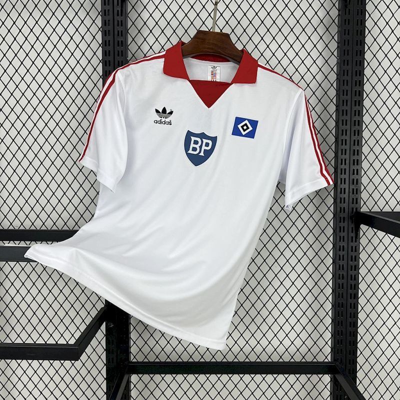 Maillot Hamburger SV Vintage Domicile Rétro 80/81