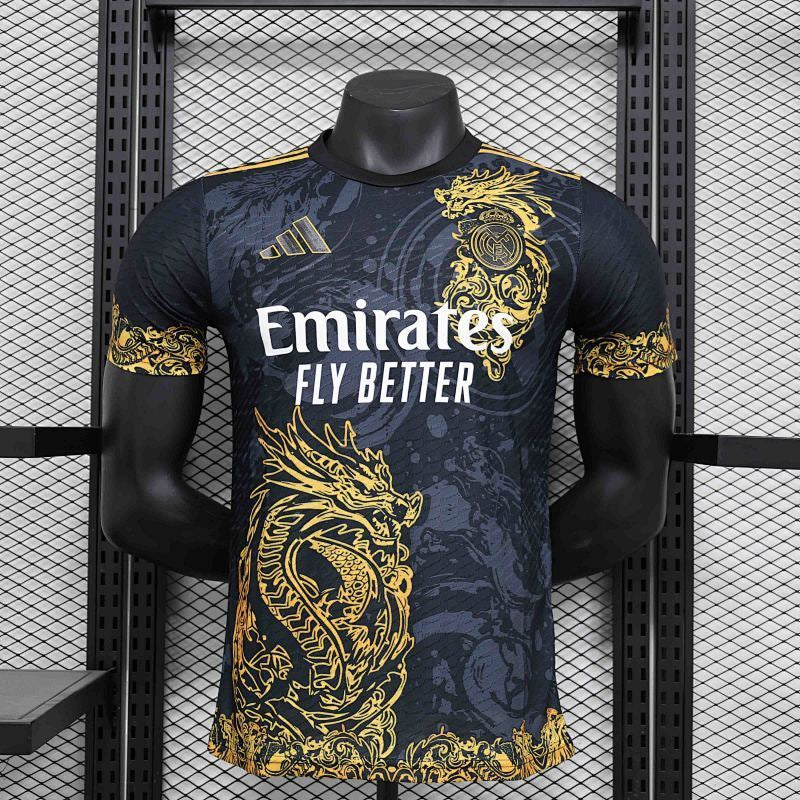 Maillot Real Madrid Noir Player Version 24/25