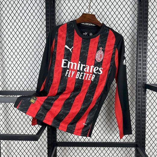 Maillot AC Milan Domicile Manches Longues 25/26