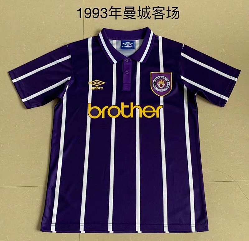 Maillot Manchester City Extérieur Rétro 1993