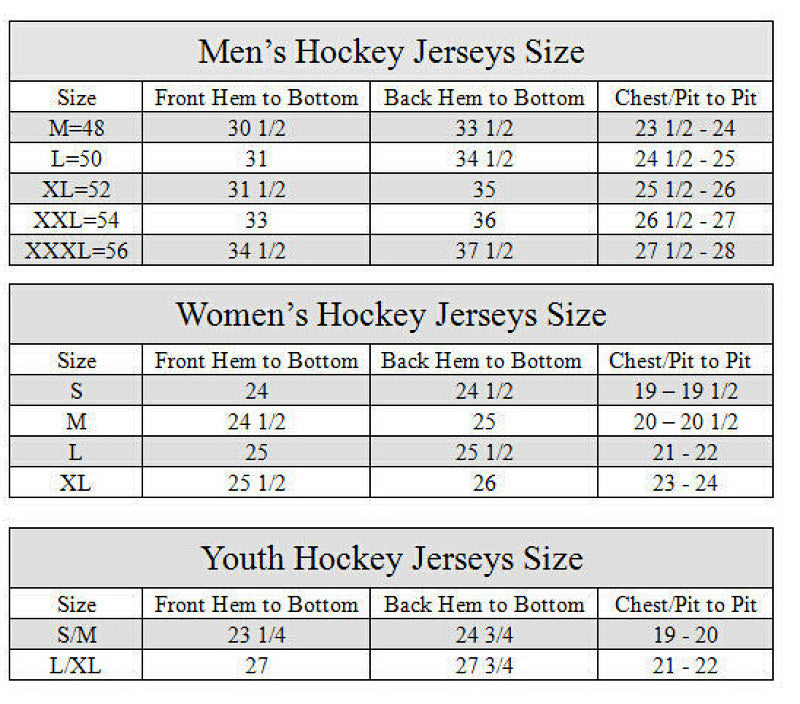 Maillot Hockey Chart 25/26
