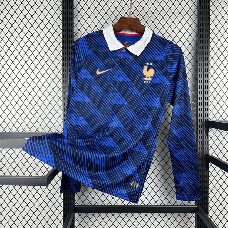 Maillot France Domicile Manches Longues 2026