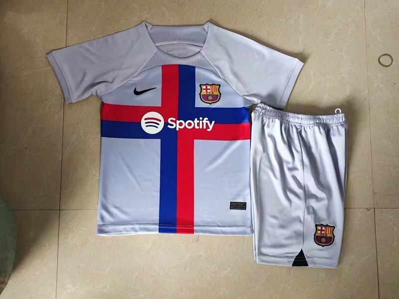 Ensemble Enfant FC Barcelone Extérieur 22/23