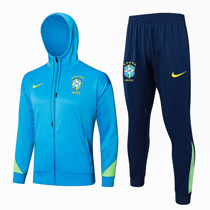 Brazil Hoodie Long Sleeve Tracksuit 2024