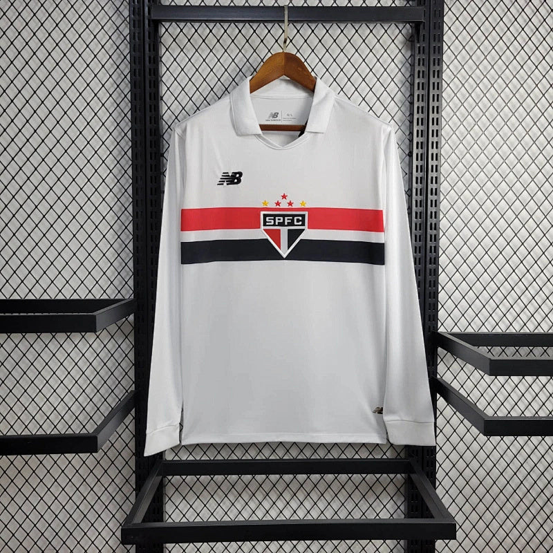 Maillot São Paulo Domicile Manches Longues 24/25
