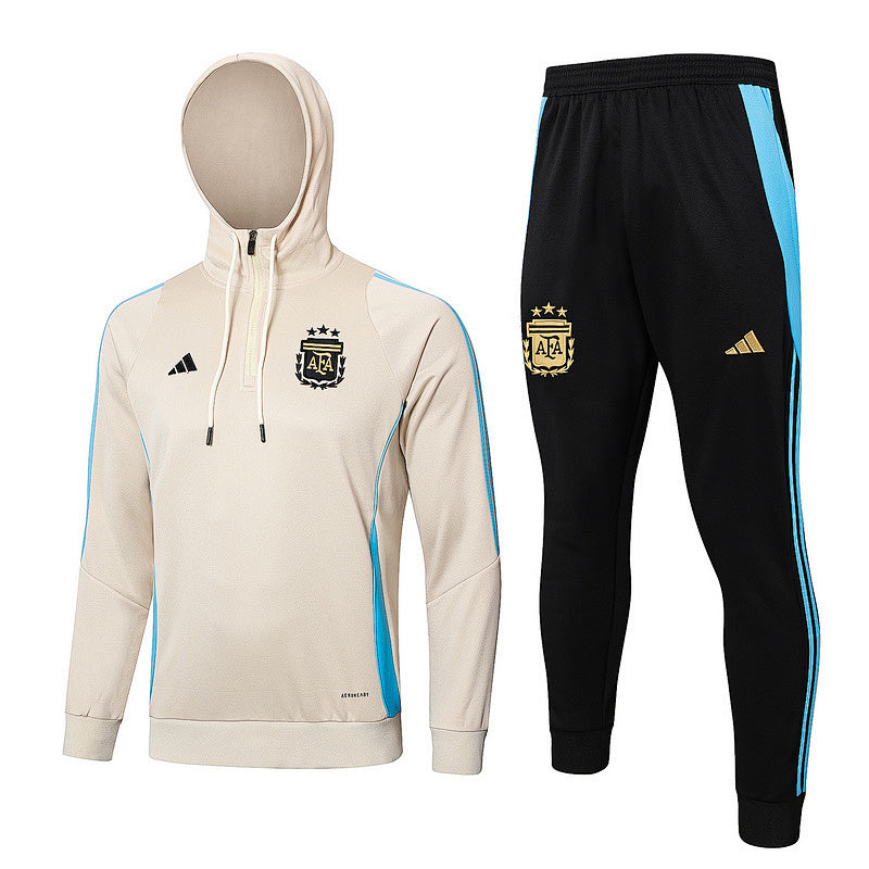 Maillot Argentine Hoodie Manches Longues 2024