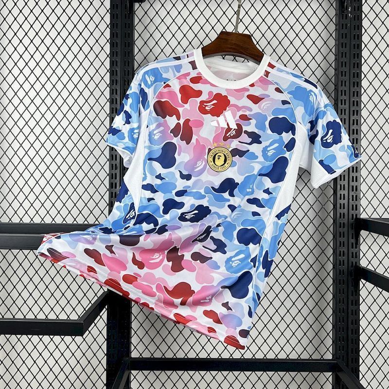 Maillot BAPE Rose Matching 25/26