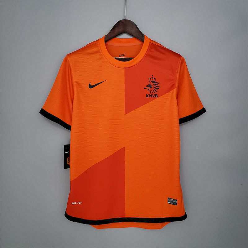 Maillot Pays-Bas Domicile Rétro 2012